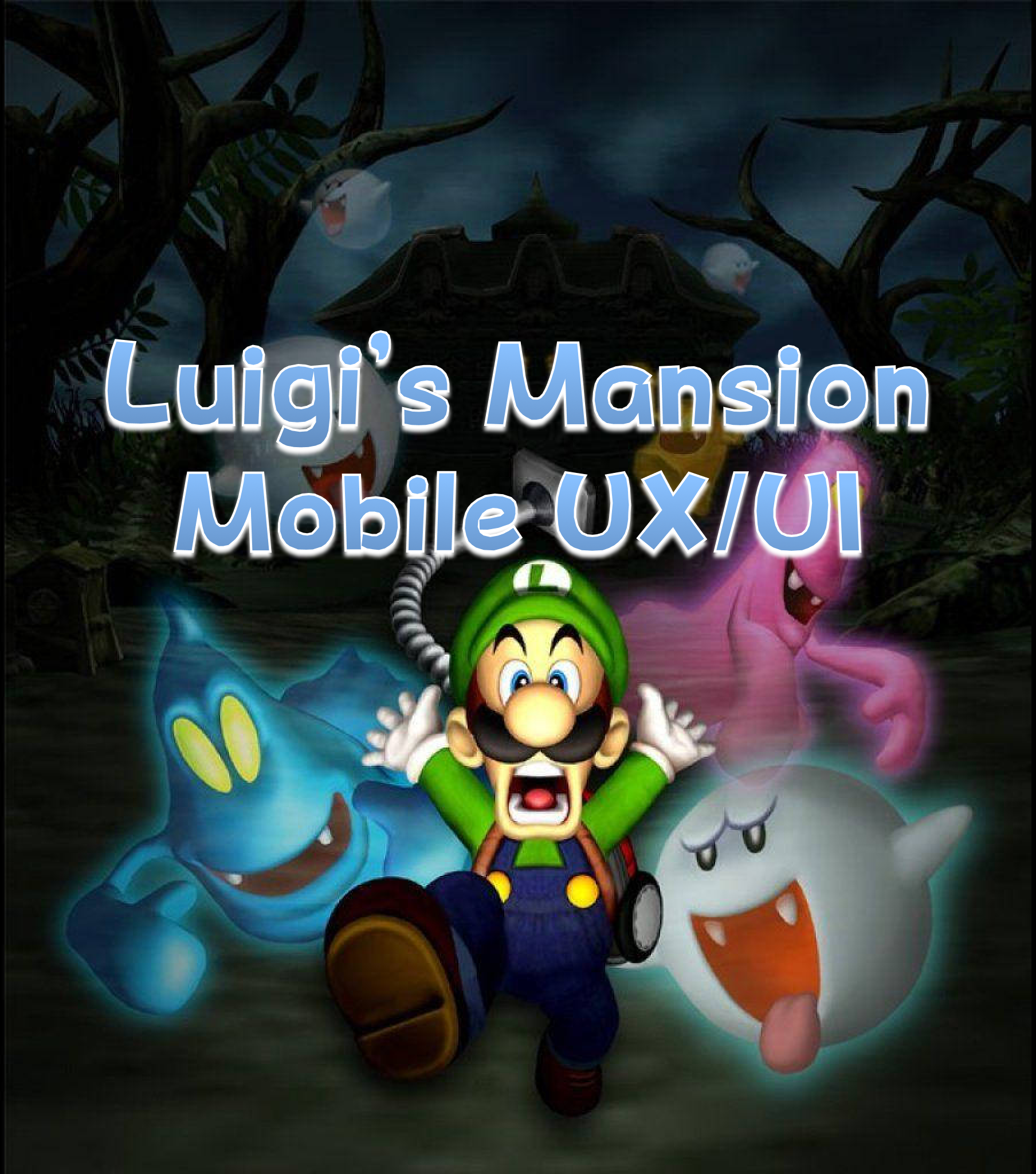Luigi's Mansion Game - Mobile UX/UI — 3